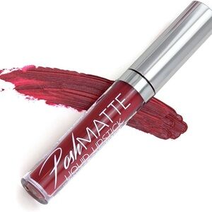 Measurable Difference Posh Matte Liquid Lipstick Dark Red Color " Edge"